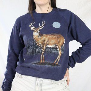 Vintage Deer Sweater